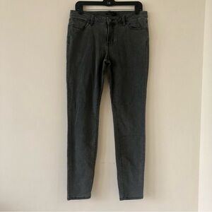 PrAna London Jean in black mid-rise skinny jeans size 31